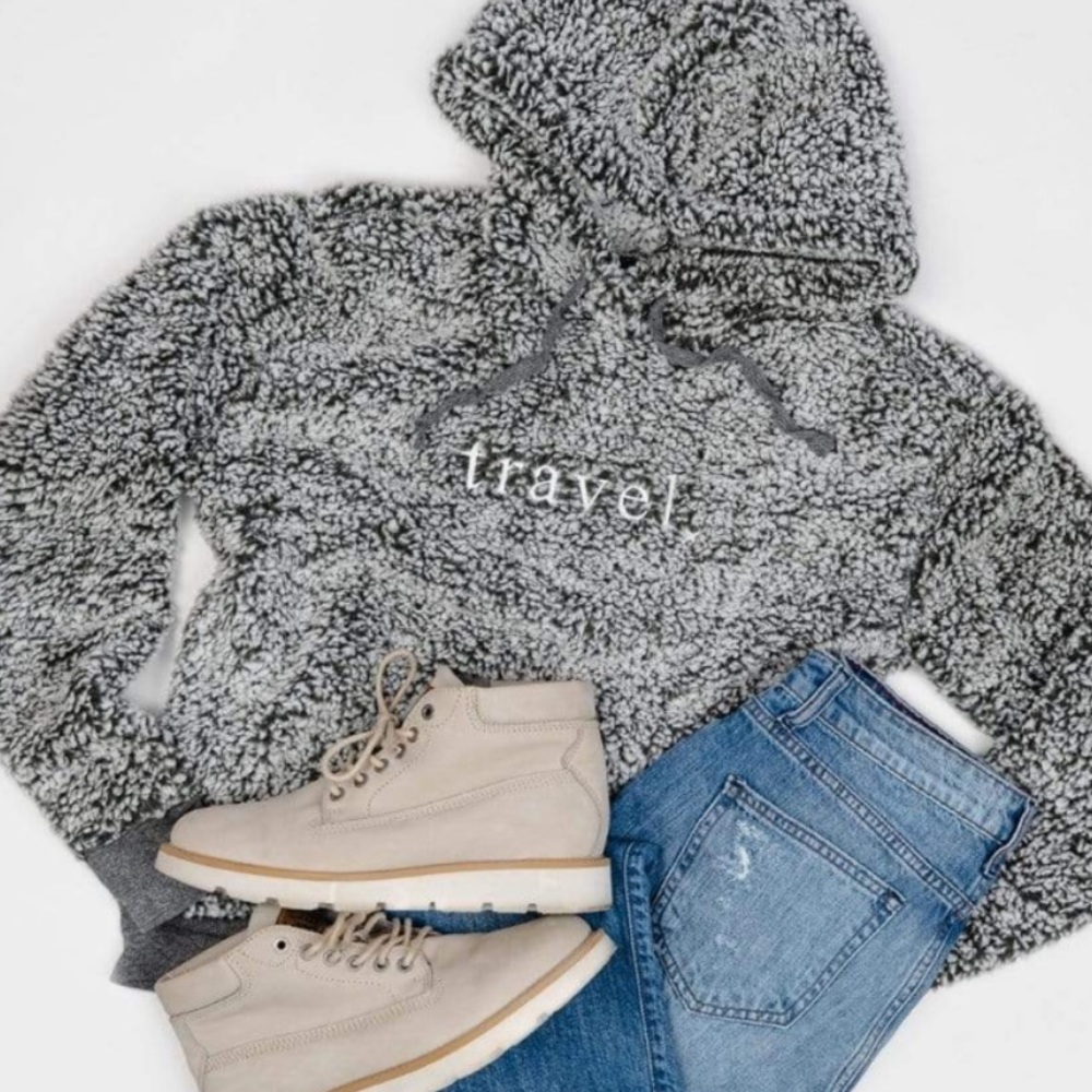 NEW Sherpa hoodie from Serengetee